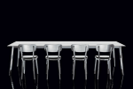 deja vu- krzesło magis - polerowane aluminium-